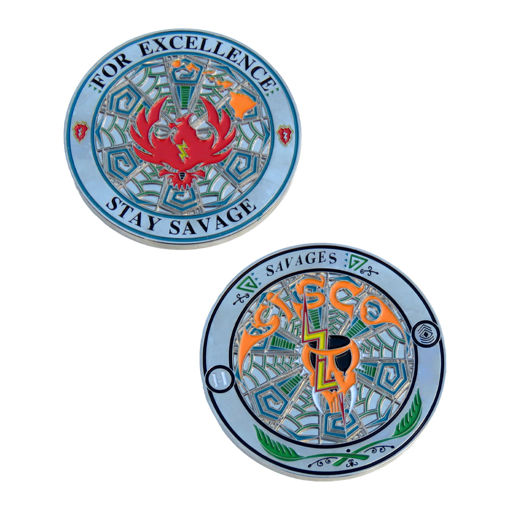 U.S. Army S.I.S.C.O Savages HHBN25ID Challenge Coin