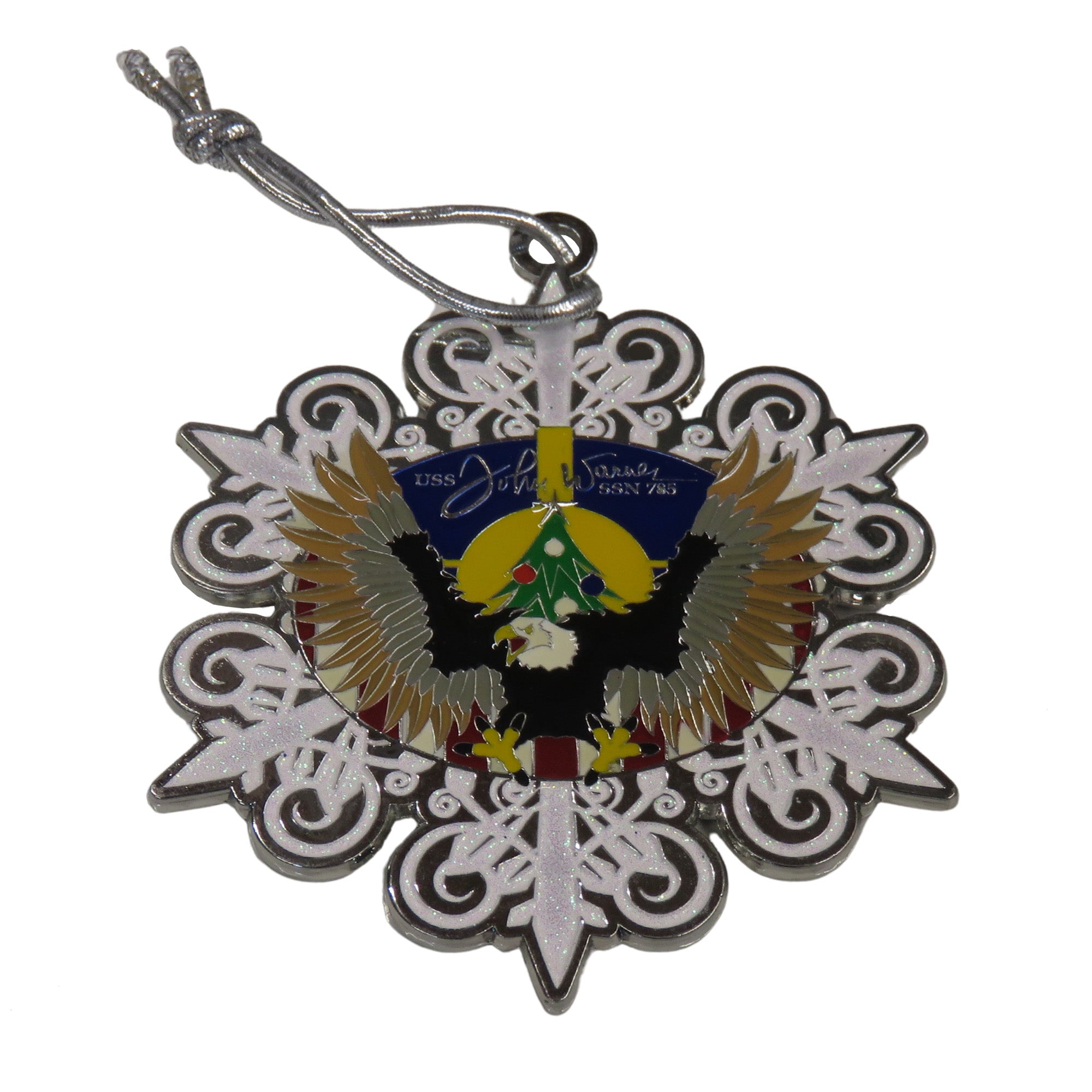 USS John Warner SSN-785 Holiday Party 2019 Ornament Challenge Coin