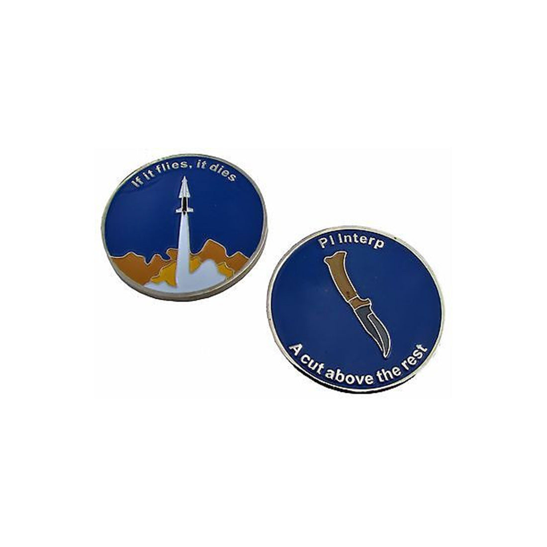 PI Interp A Cut Above the Rest Challenge Coin