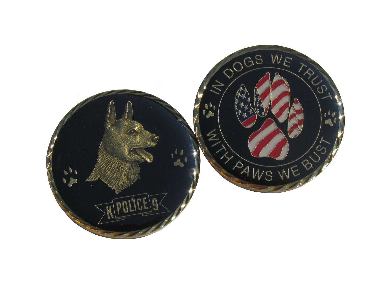 K-9 Unit Challenge Coin