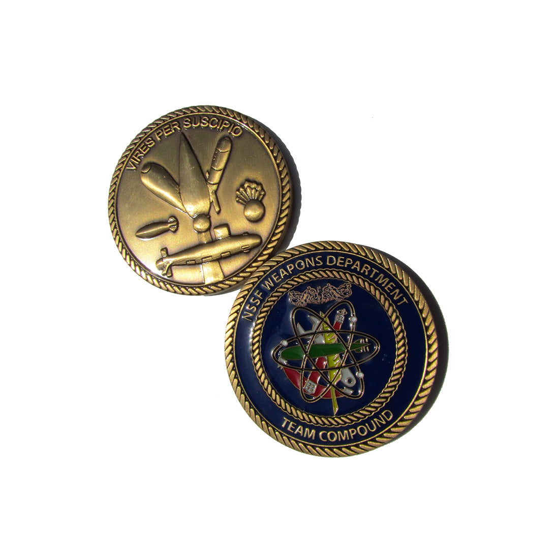 NSSF Weapons Department Team Compound Challenge Coin