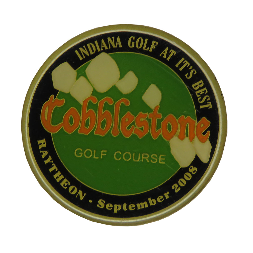 Cobblestone Golf Course Indiana Fall Guys Challenge Coin