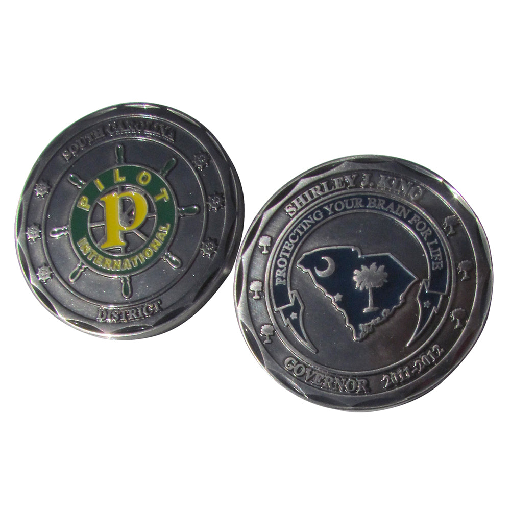 South Carolina District Pilot Internation Shirley J. King Challenge Coin