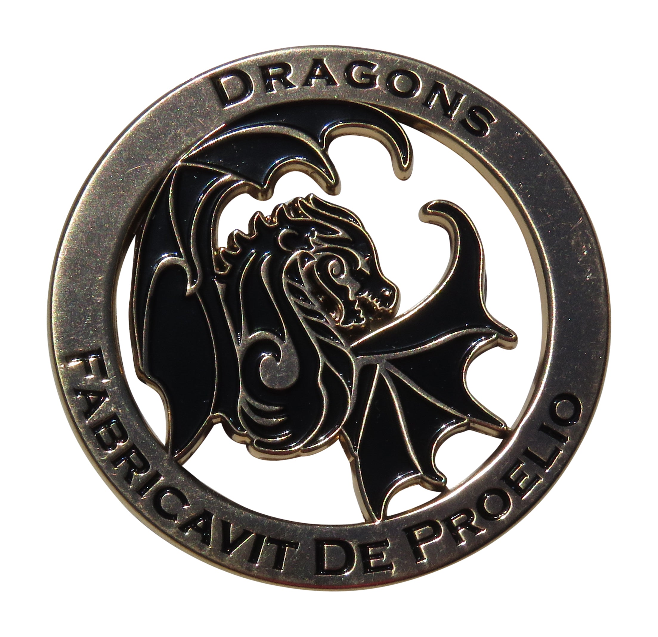 US Army D Company 1st Battalion Dragons Challenge Coin