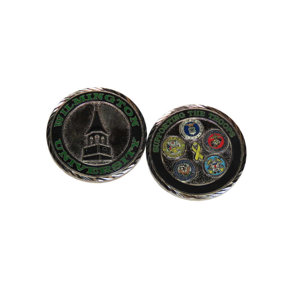 Wilmington University Supporting the Troops Challenge Coin