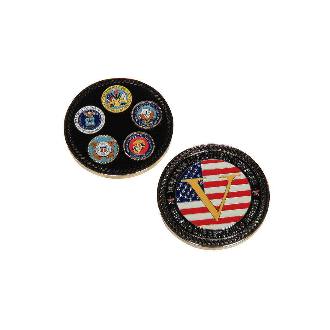 Veterans Employment Services Challenge Coin