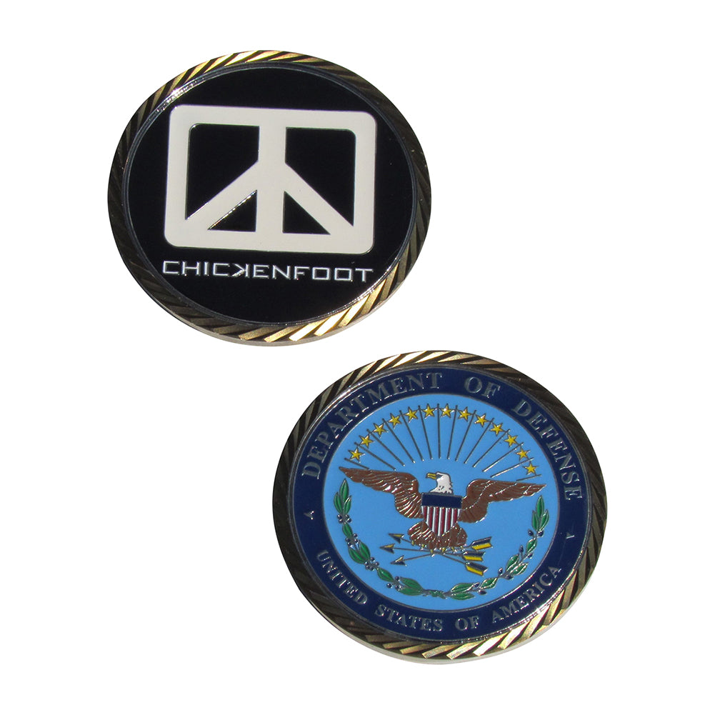 US Department of Defense Chicken Foot Challenge Coin