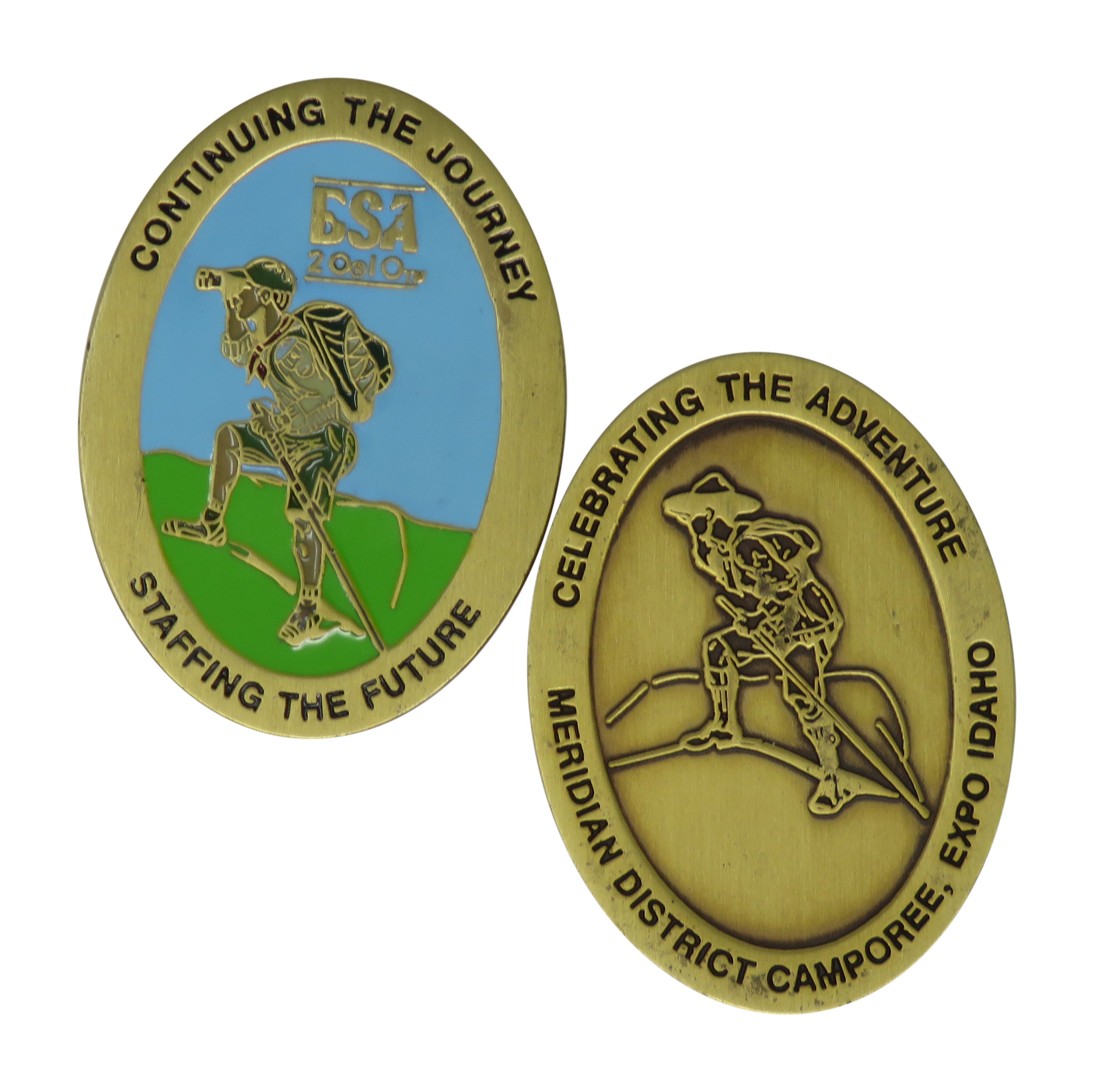 BSA Meridian District Campboree Challenge Coin