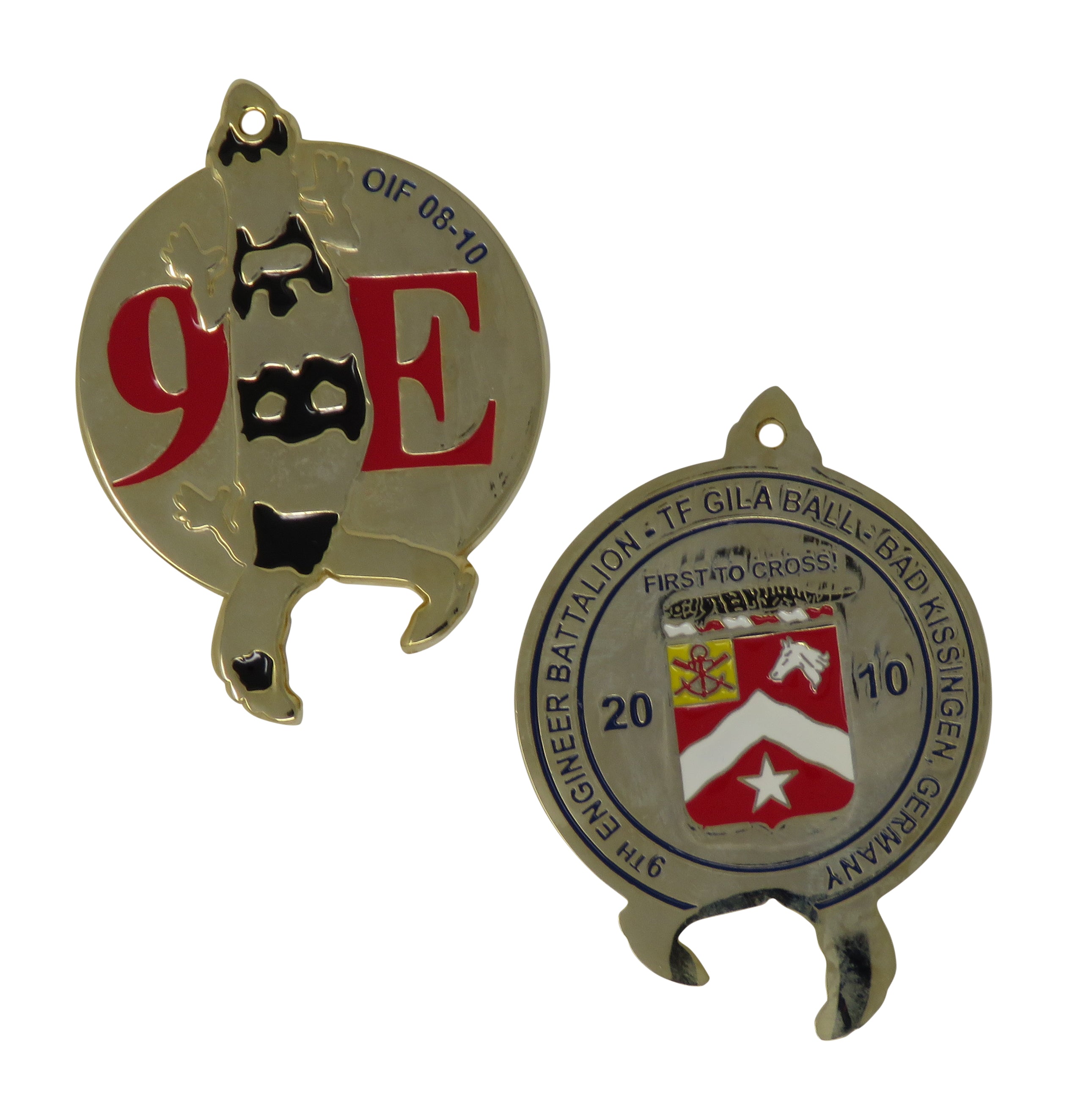 9th Engineer Battalion Gila Ball 2010 Challenge Coin