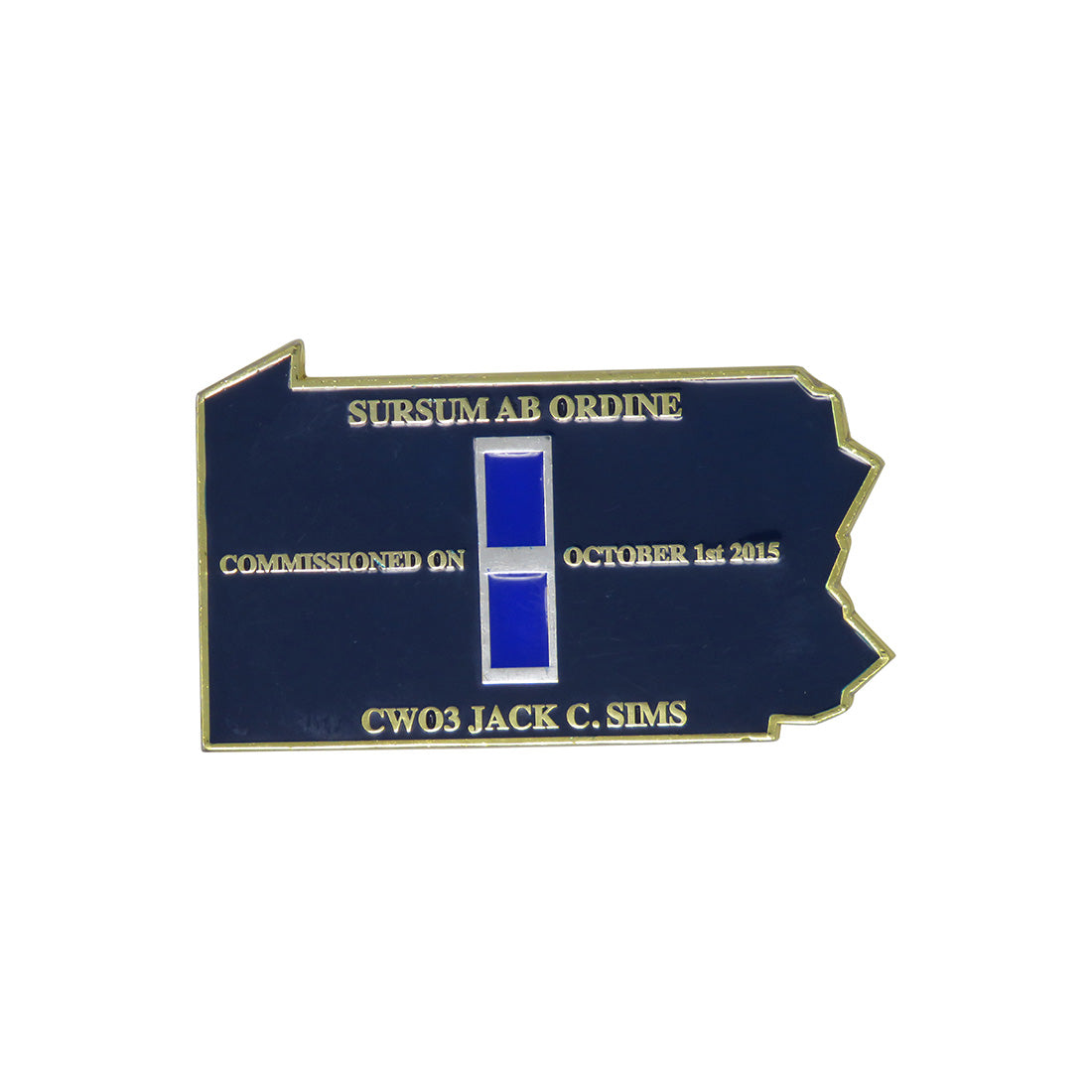 US Navy OSCM SW AW Sursum AB Ordine October 1st 2015 Challenge Coin