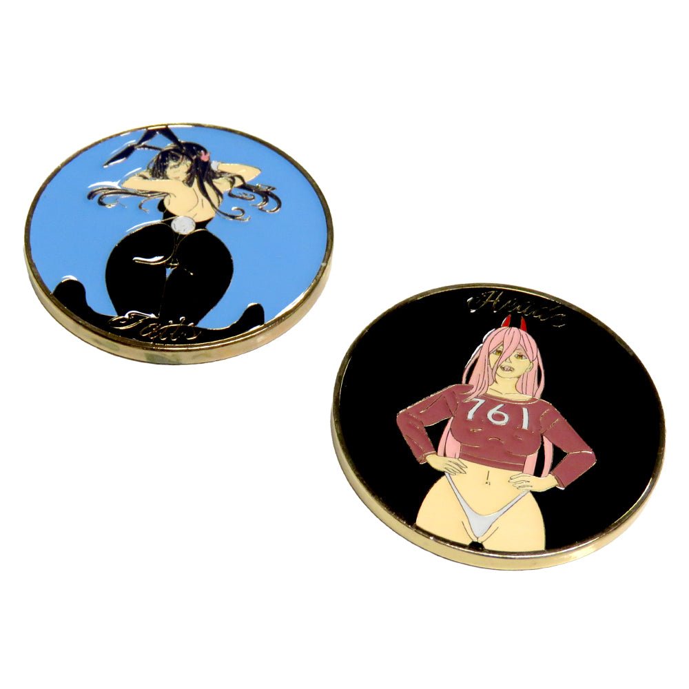 Heads or Tails Challenge Coin