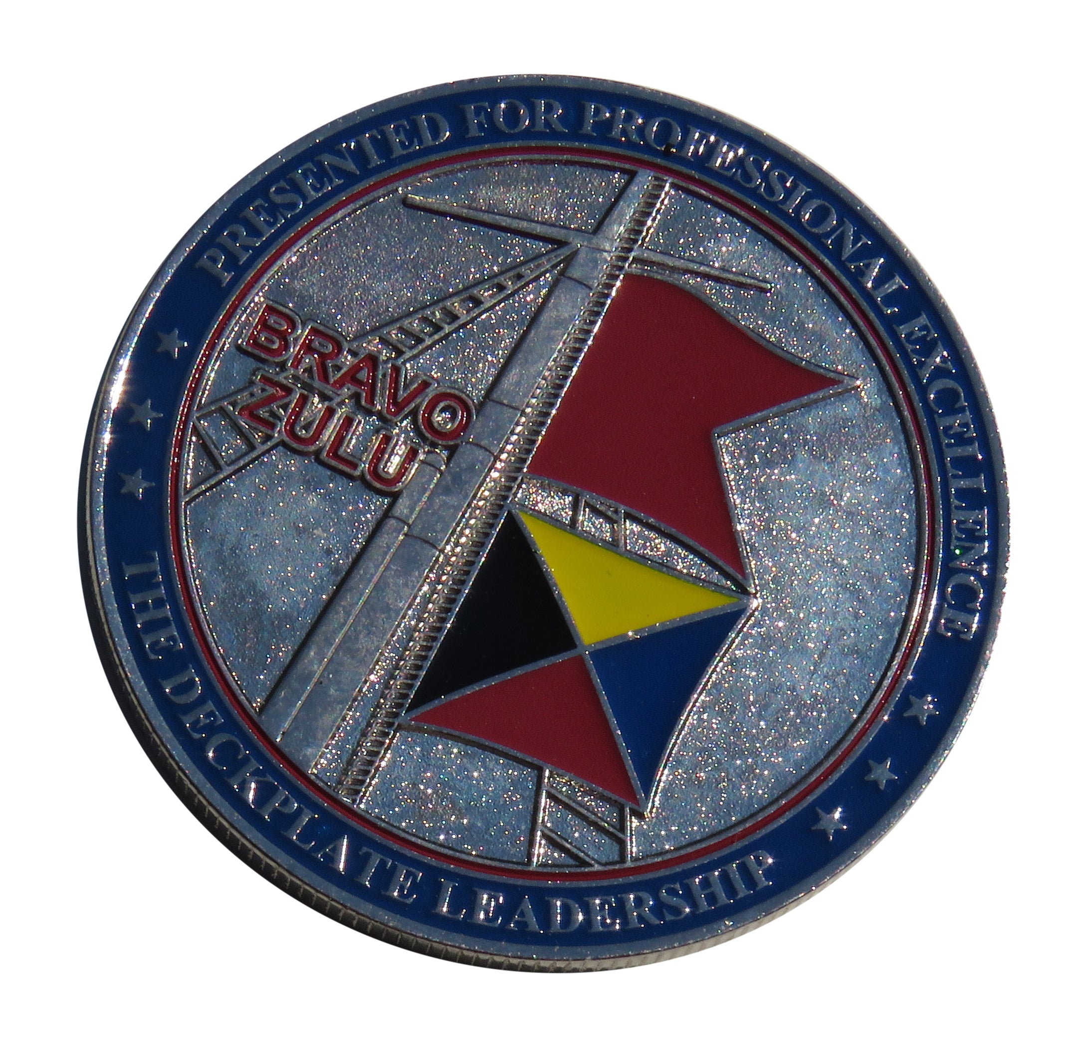 US Navy The Deckplate Leadership Challenge Coin