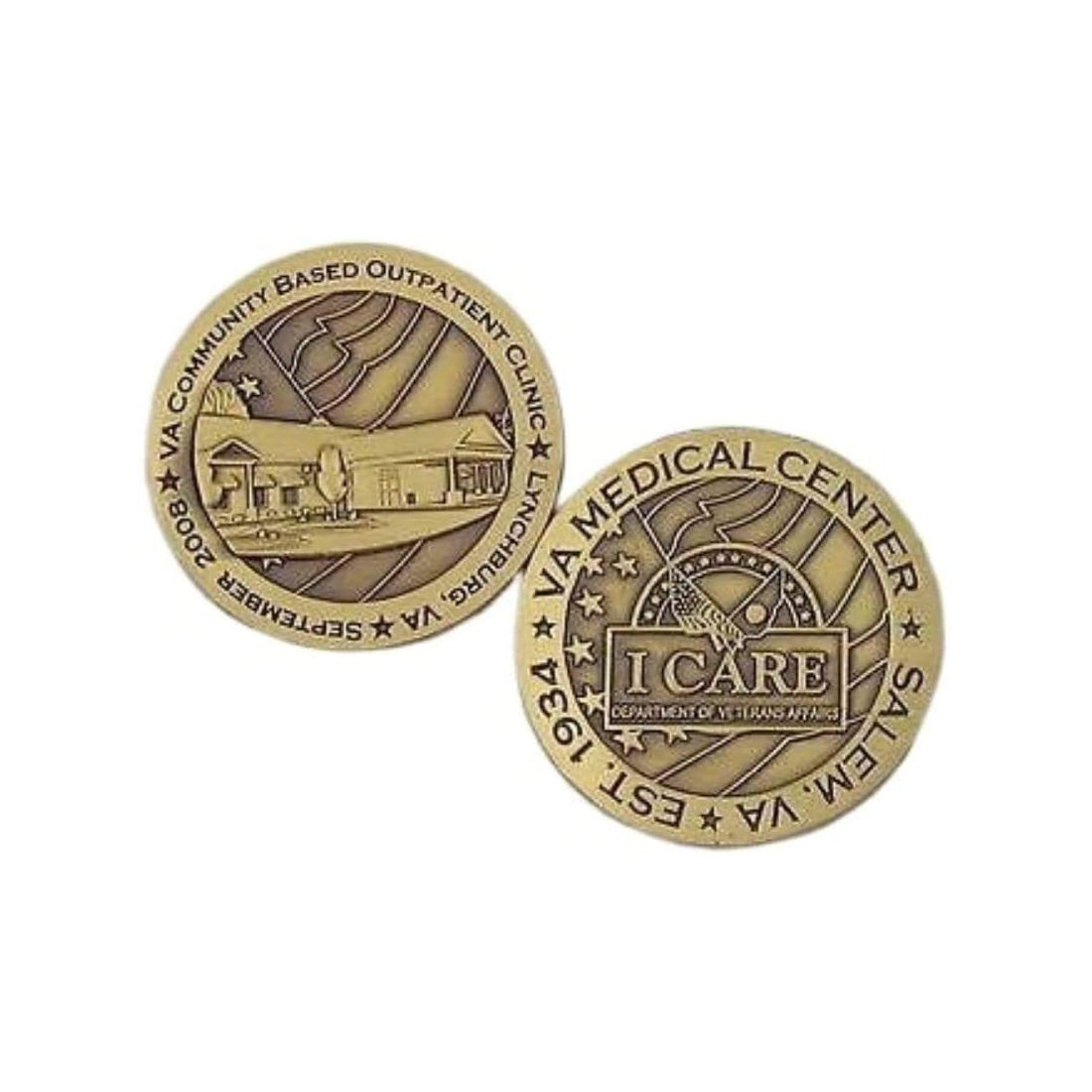 Veterans Administration Outpatient Clinic OPC Lynchburg VA, Challenge Coin