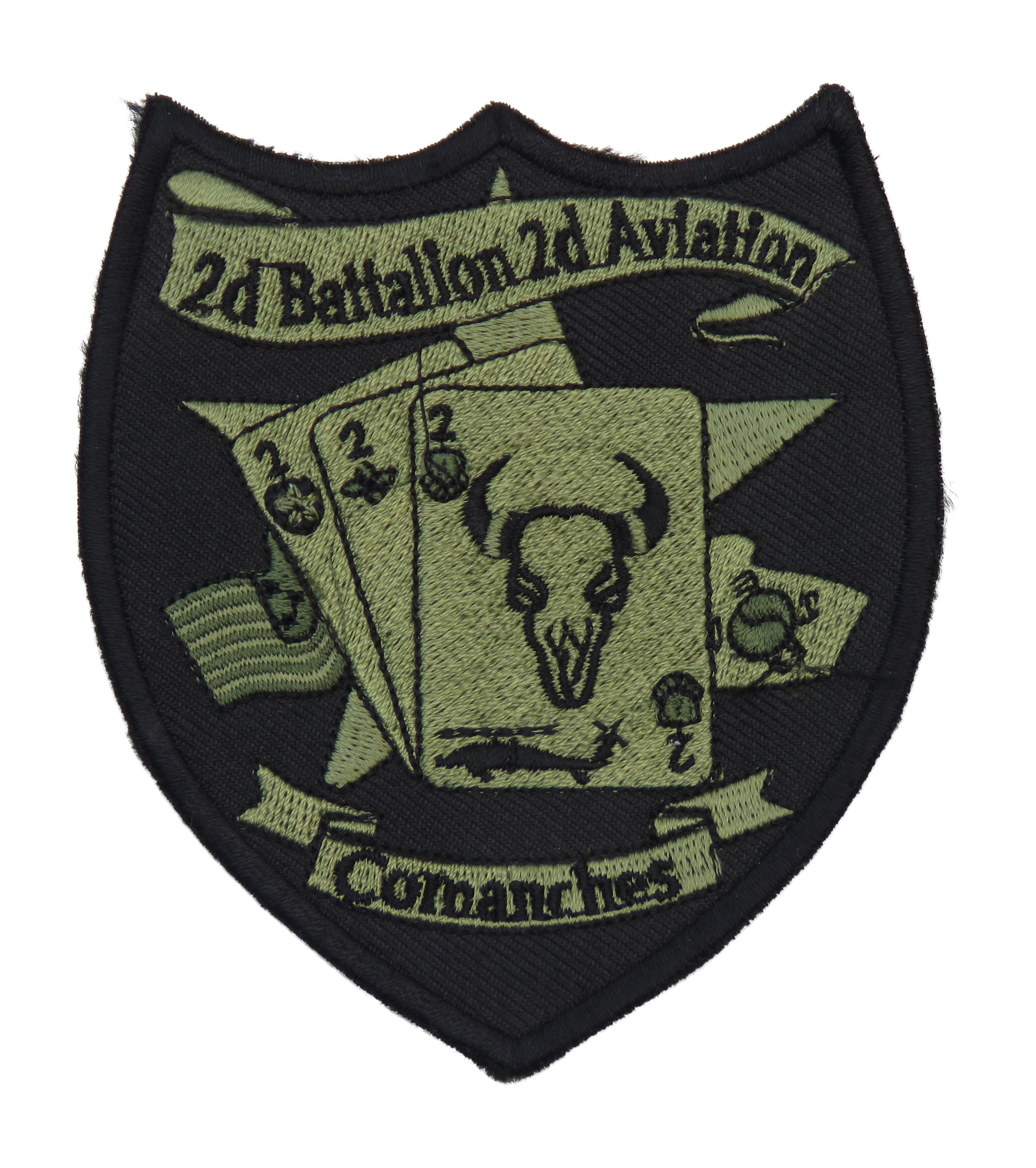 US Army 2D Battalion 2D Aviation Comanches Patch