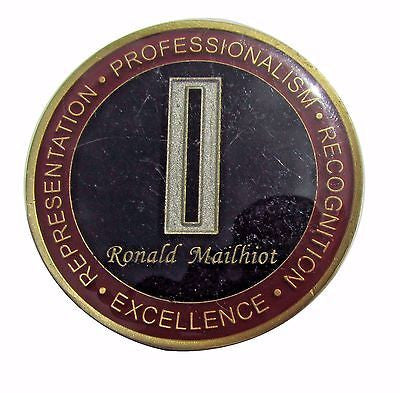 US Army Ronald Mailhiot Excellence Challenge Coin