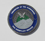 21st Mission Support Group Heartbeat of Team Pete Challenge coin