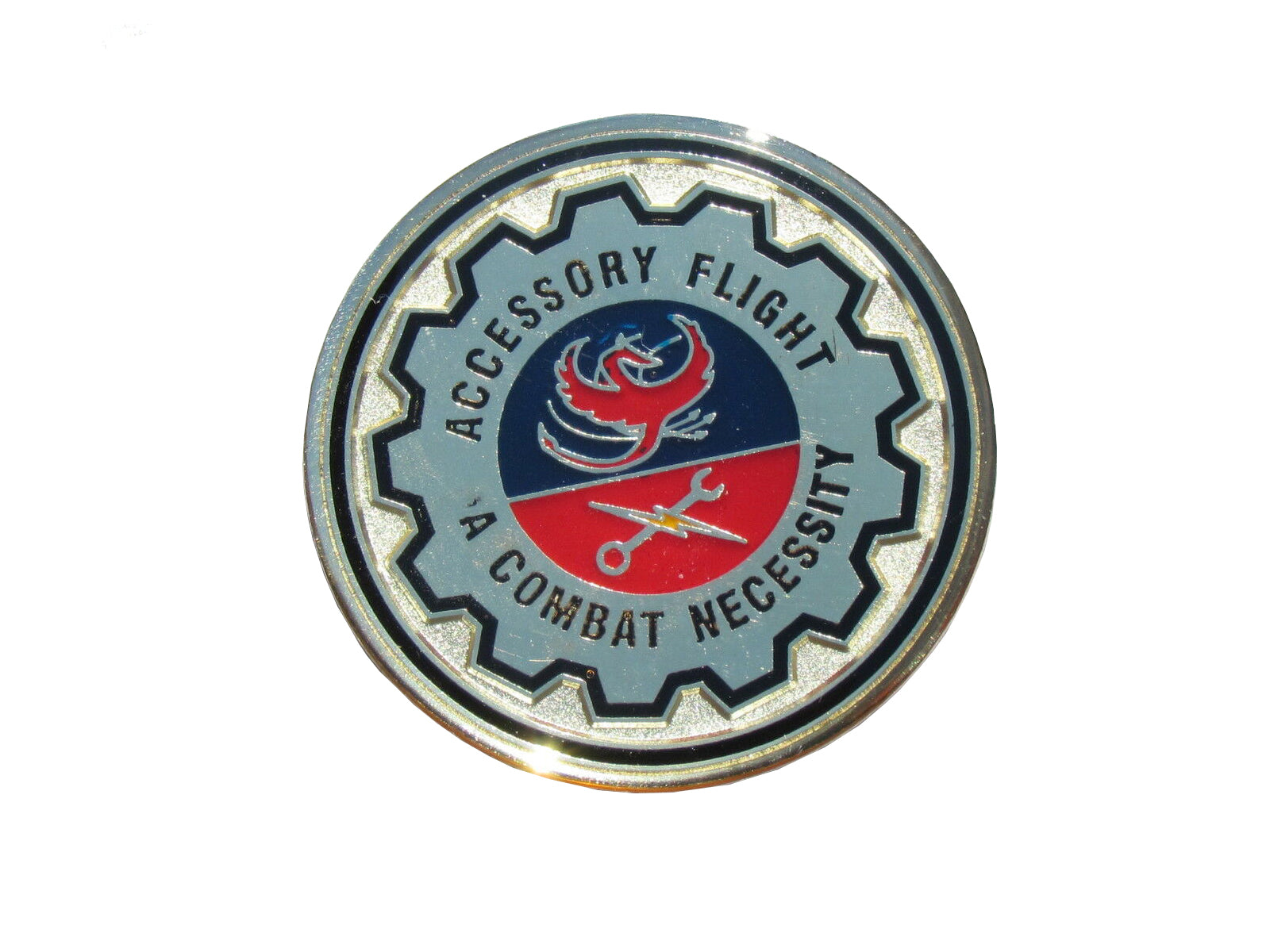 US Air Force Accessory Flight Combat Necessity Challenge Coin