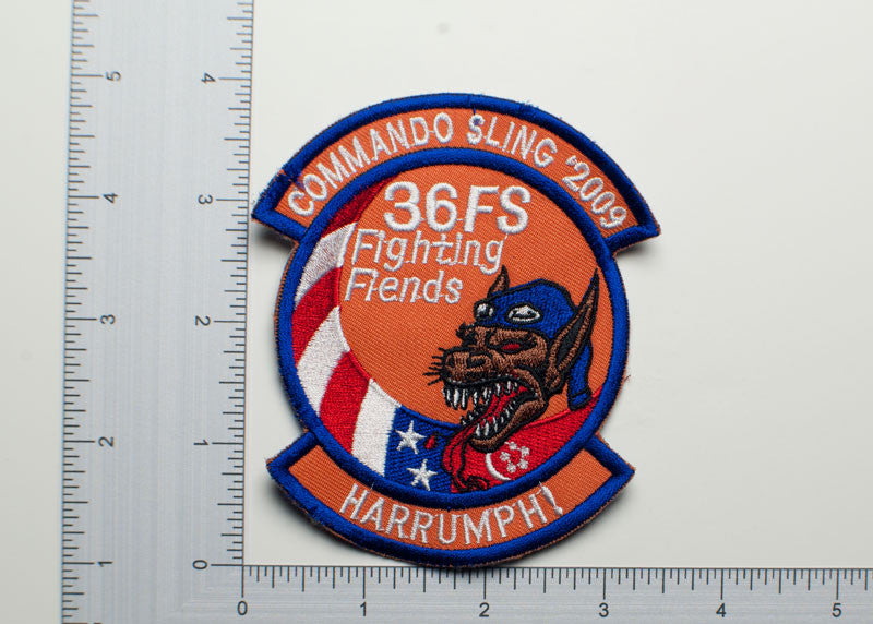 U.S. Air Force 36th Fighter Squadron "Fighting Fiends" Patch