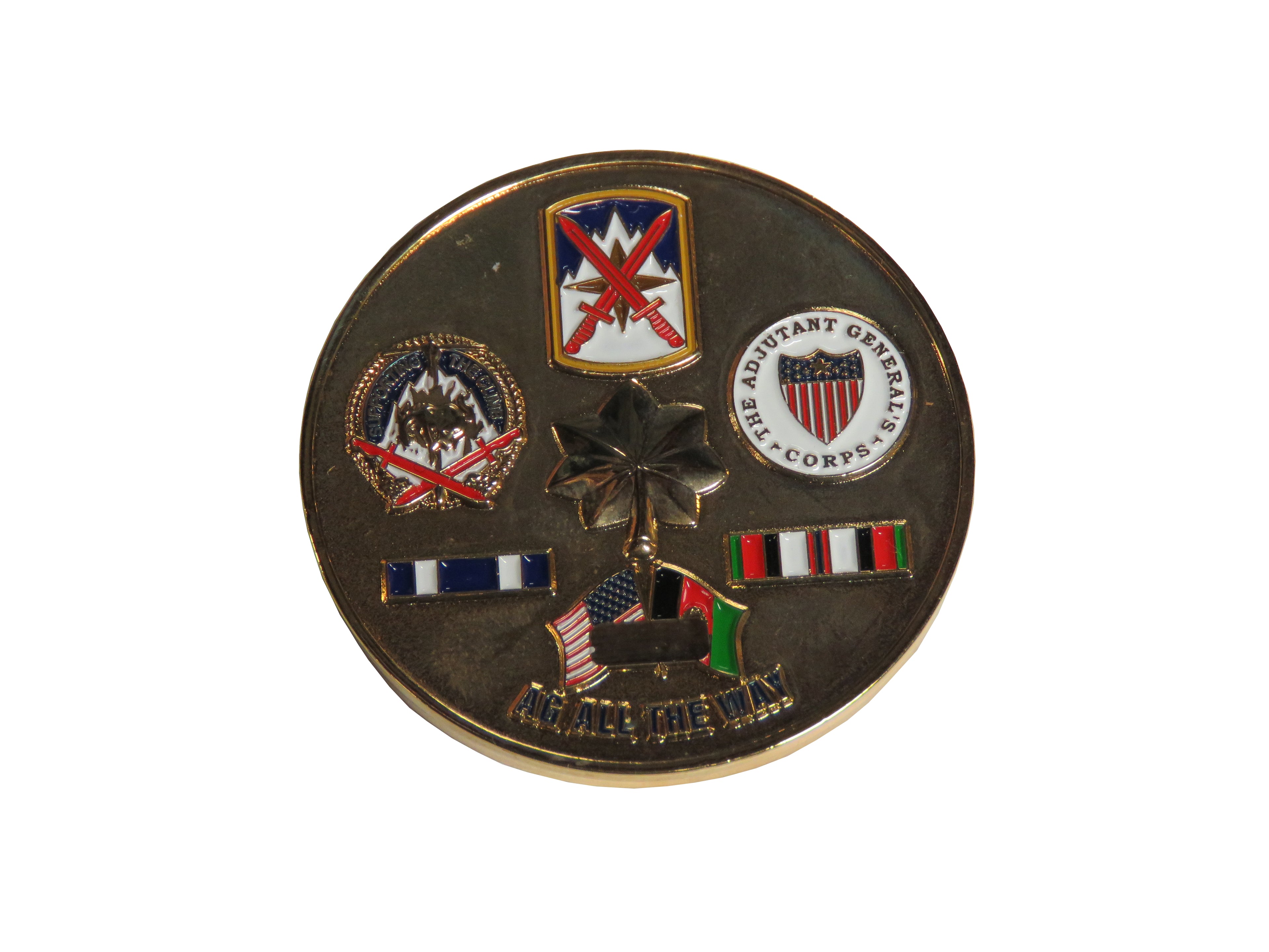 US 10th Sustainment Brigade Human Resources Operations Branch Challenge Coin