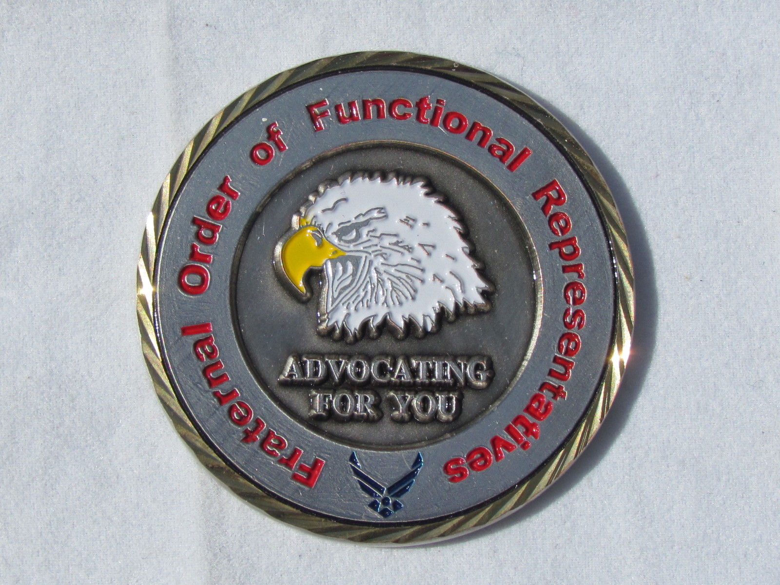 Fraternal Order of Functional Representatives Challenge Coin