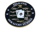 U.S. Navy STA-21 FY-21 Mustangs Challenge Coin