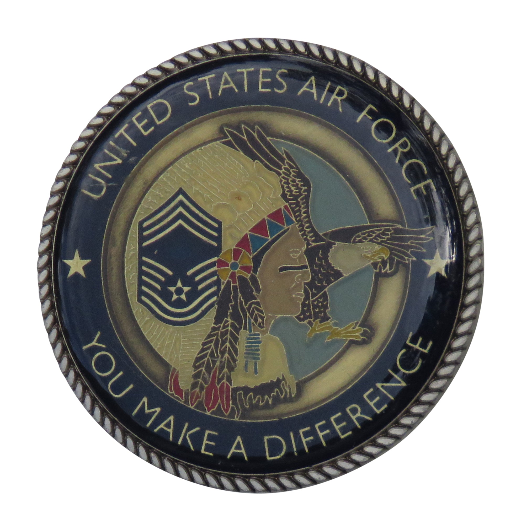 US Air Force CMSGT Guy Ingersoll Challenge Coin