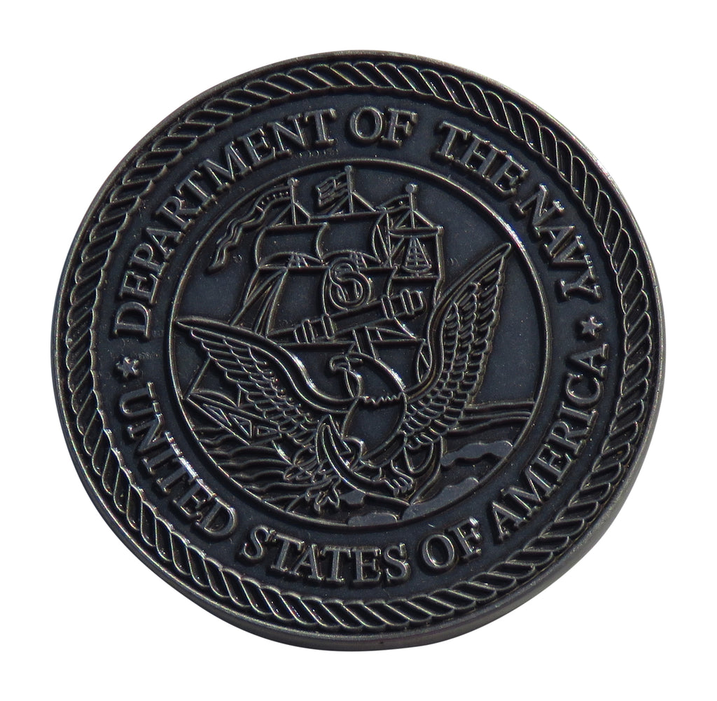 US Navy LT Commander Chief Signalman Michael Knoell Retirement Challenge Coin