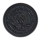 US Navy LT Commander Chief Signalman Michael Knoell Retirement Challenge Coin
