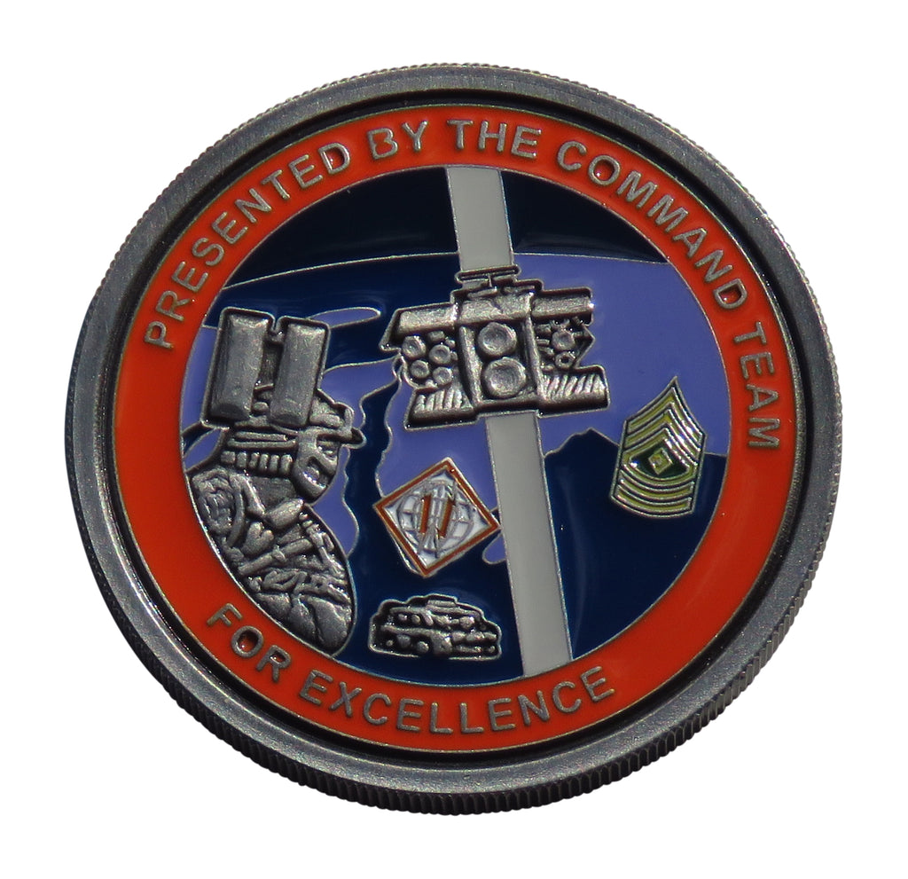 US Army 181st Signal Company Renegades Germany Challenge Coin