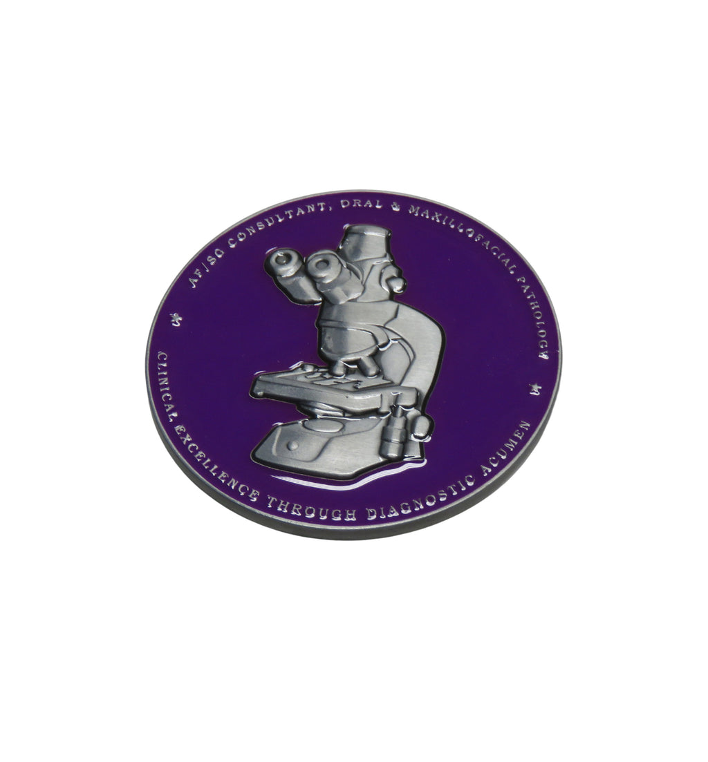 U.S. Air Force AF/SG Consultant Oral & Maxillofacial Pathology Challenge Coin