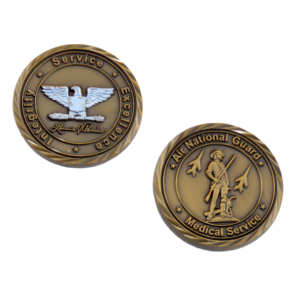 Air National Guard Medical Services Challenge Coin