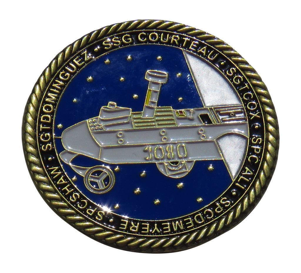 US Navy Batboys UAS 1st Squad Challenge Coin