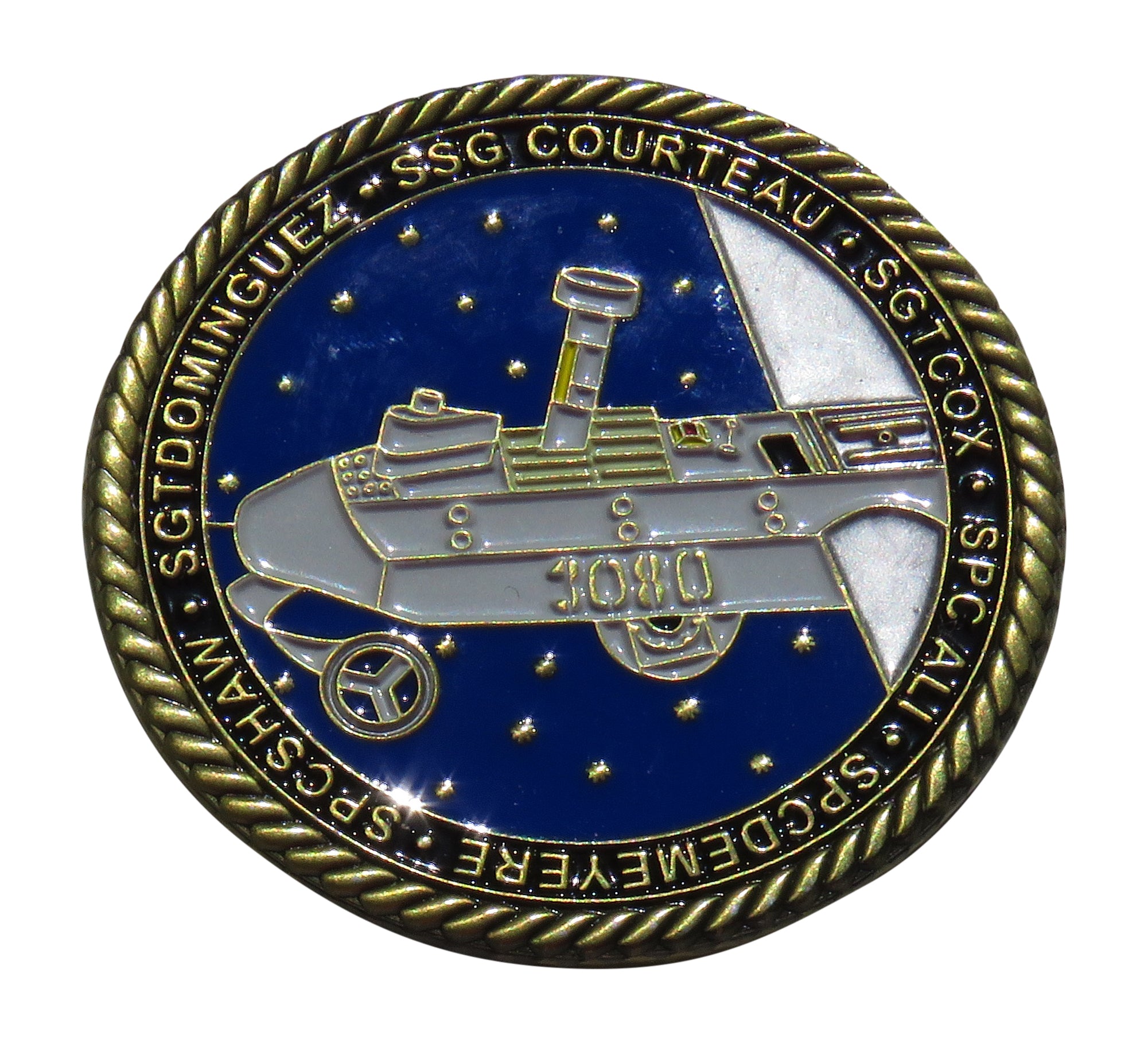 US Navy Batboys UAS 1st Squad Challenge Coin