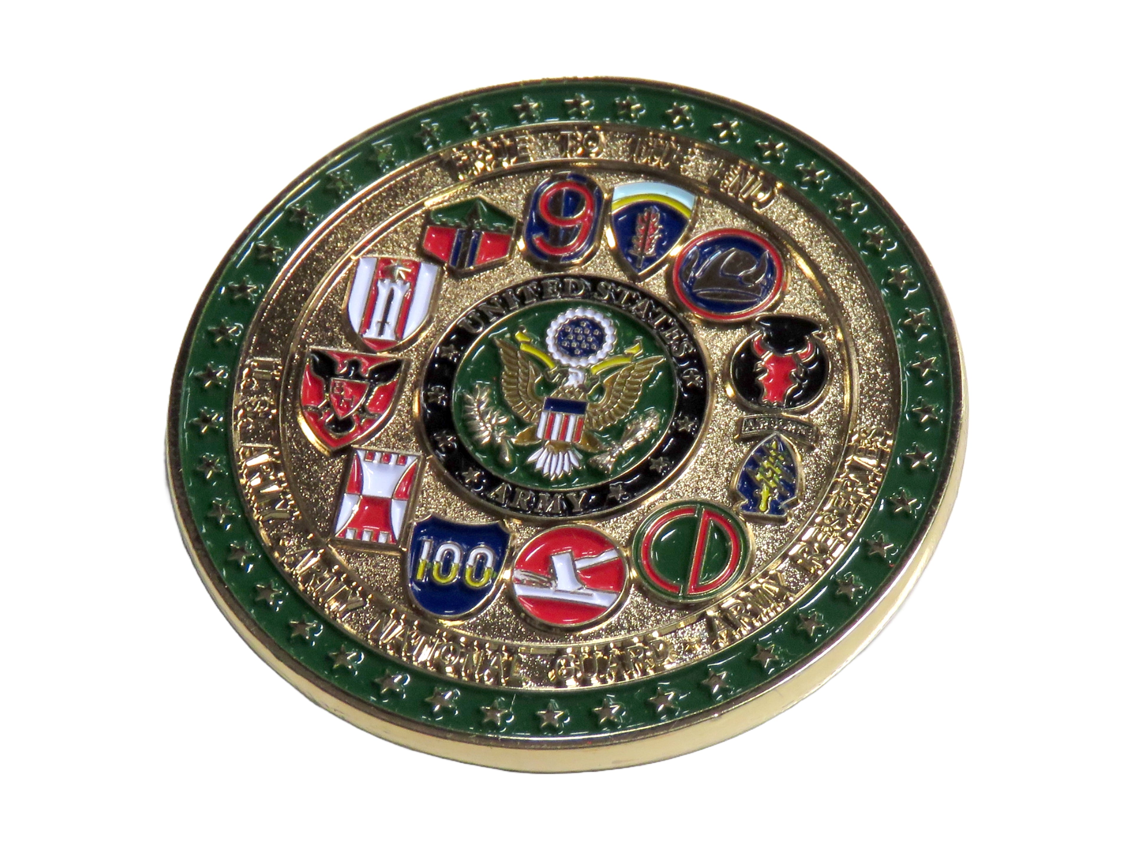 U.S. Army CSM Knute K. Weick Retirement Challenge Coin