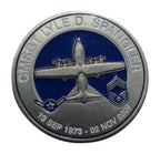 US Air Force Chief Master Sergeant Lyle D.Spangler Challenge Coin