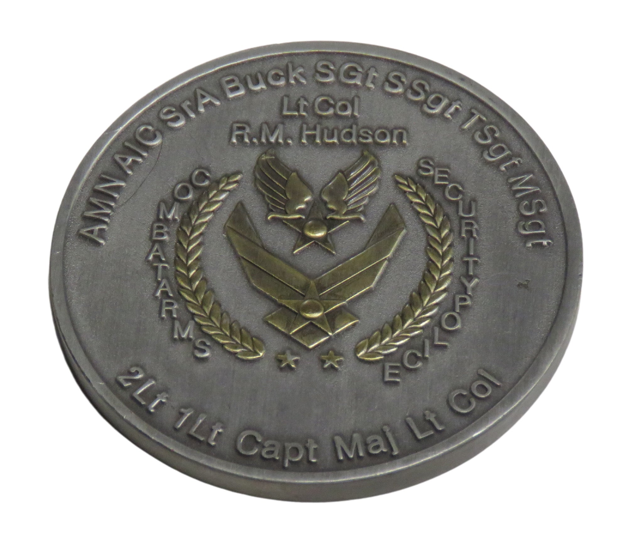 U.S. Air Force Commander Logistics 21 R Challenge Coin