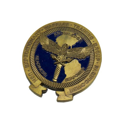 U.S. Navy/USMC Expeditionary Warfare Training Group Pacific Challenge Coin