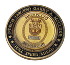 US Navy FORM (AW/SW) Gary A. Mcclure Challenge Coin