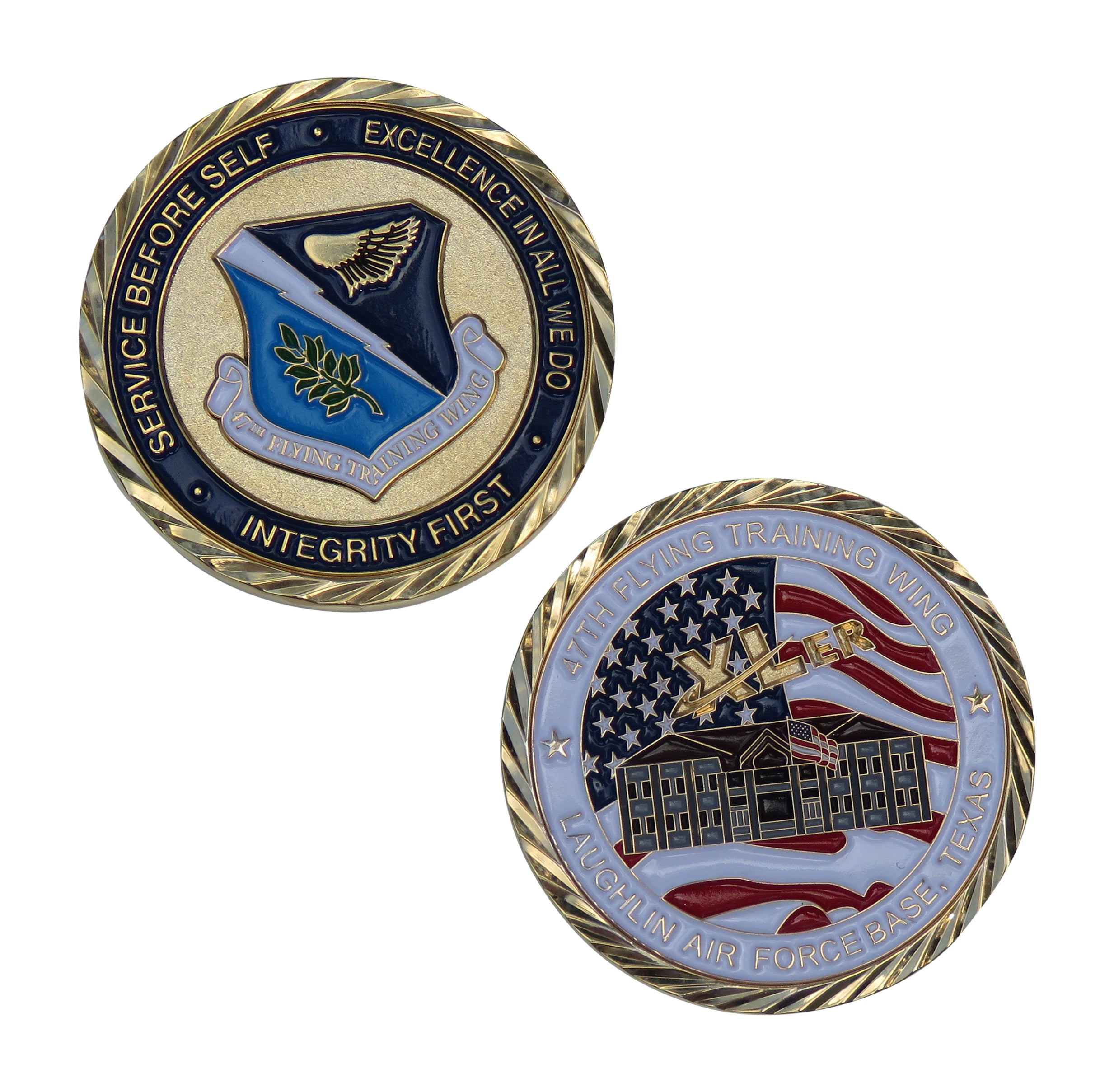 US Air Force 47th Flying Training Wing Challenge Coin