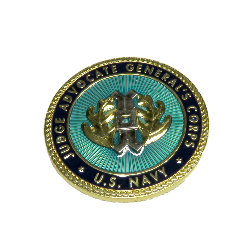 U.S. Navy Judge Advocate General's Corps Challenge Coin