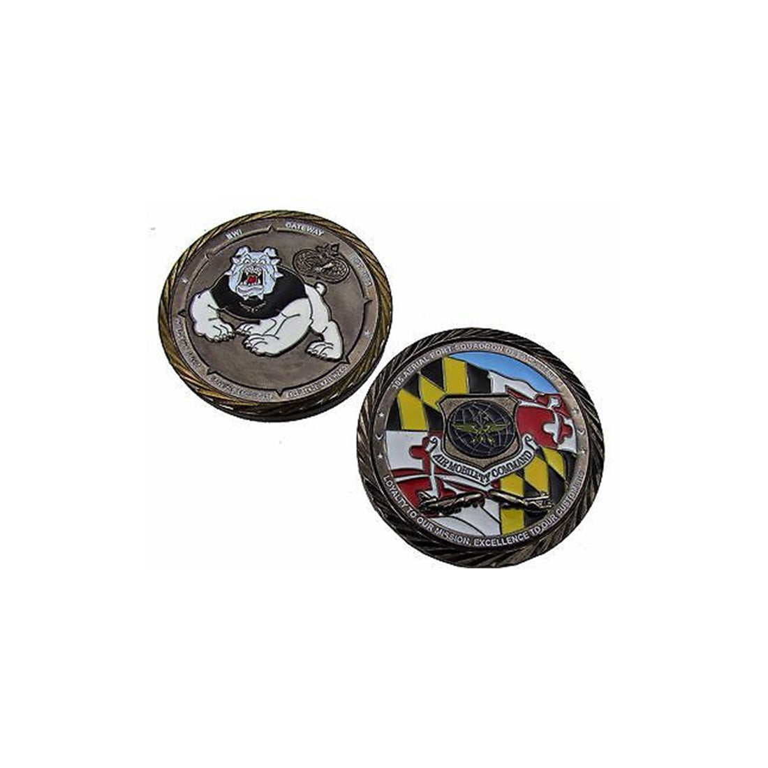 US Air Force 305 Aerial Port Squadron Detachment 1 Challenge Coin