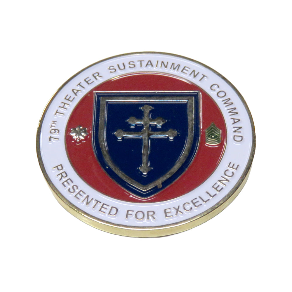 U.S. Army 79th Theater Sustainment Command Challenge Coin