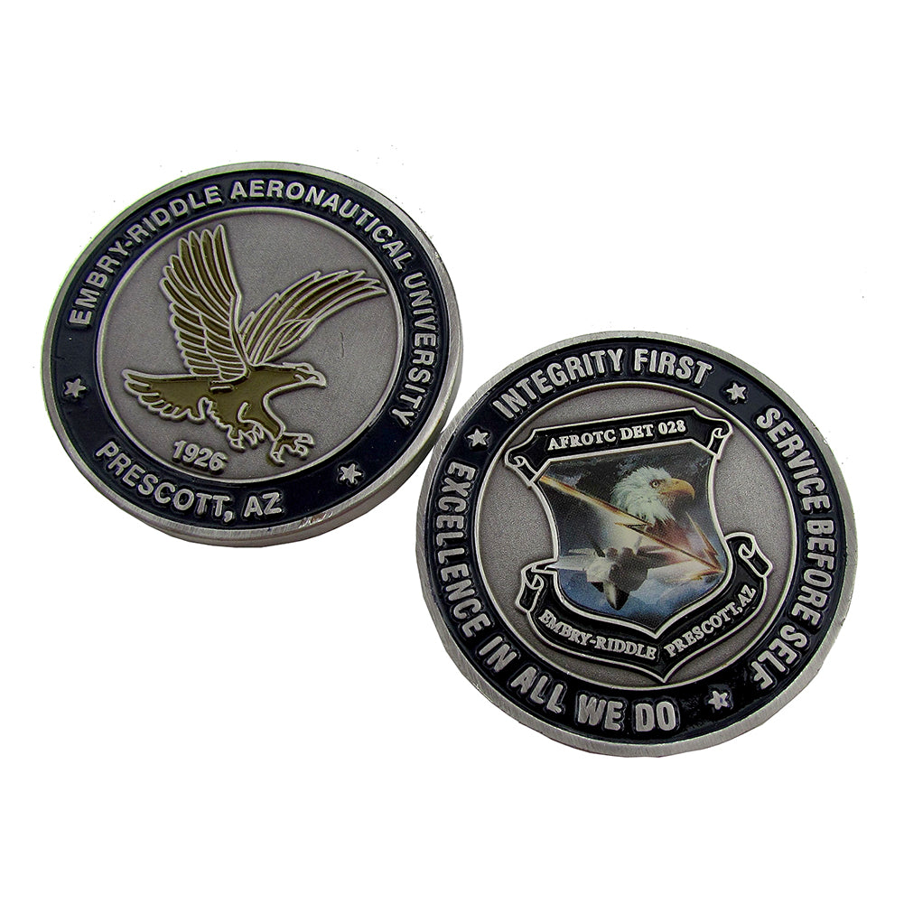 Embry-Riddle Aeronautical University Prescott AZ Challenge Coin