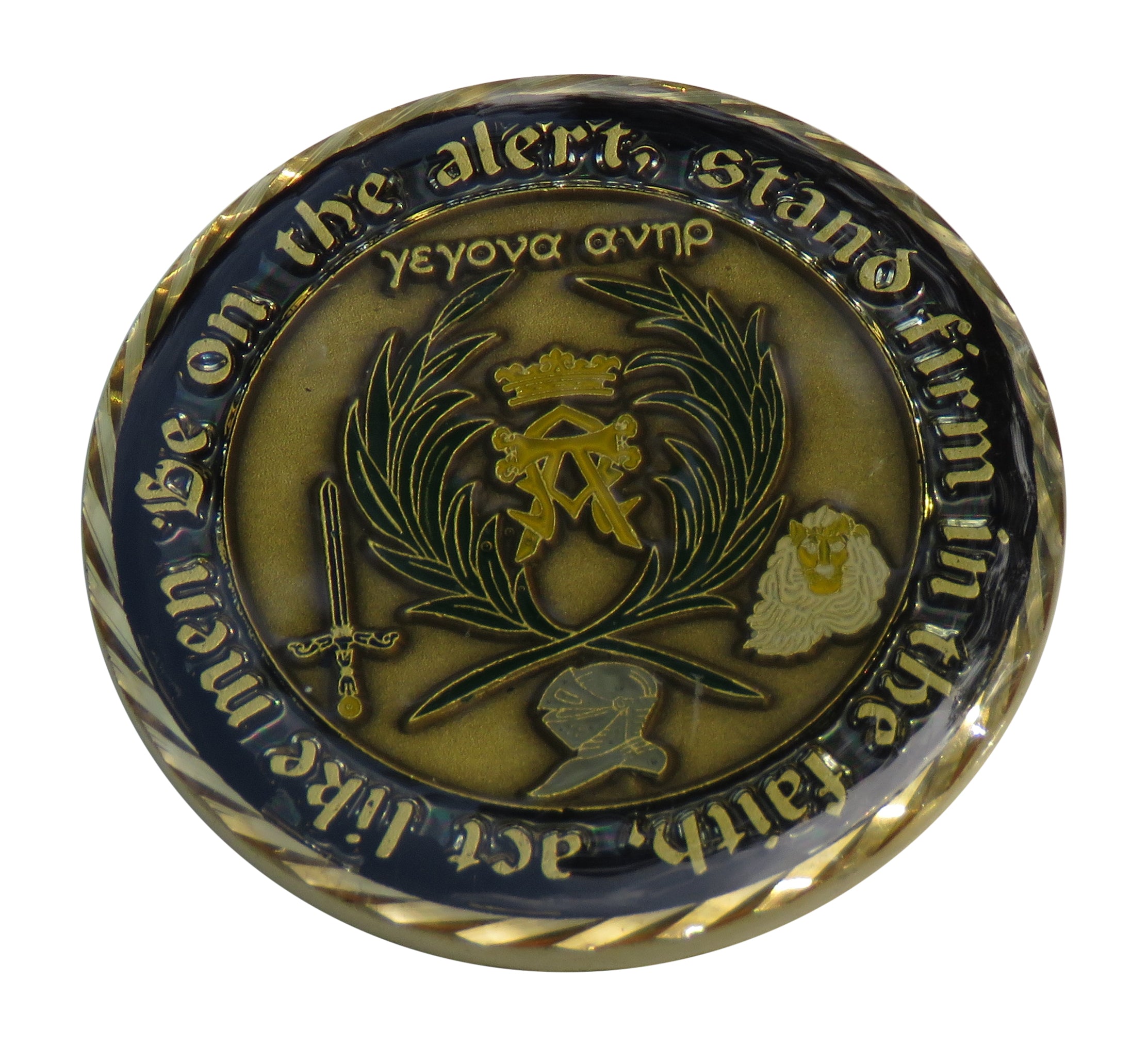 Mission Baptist Church Osan AB Korea Challenge Coin