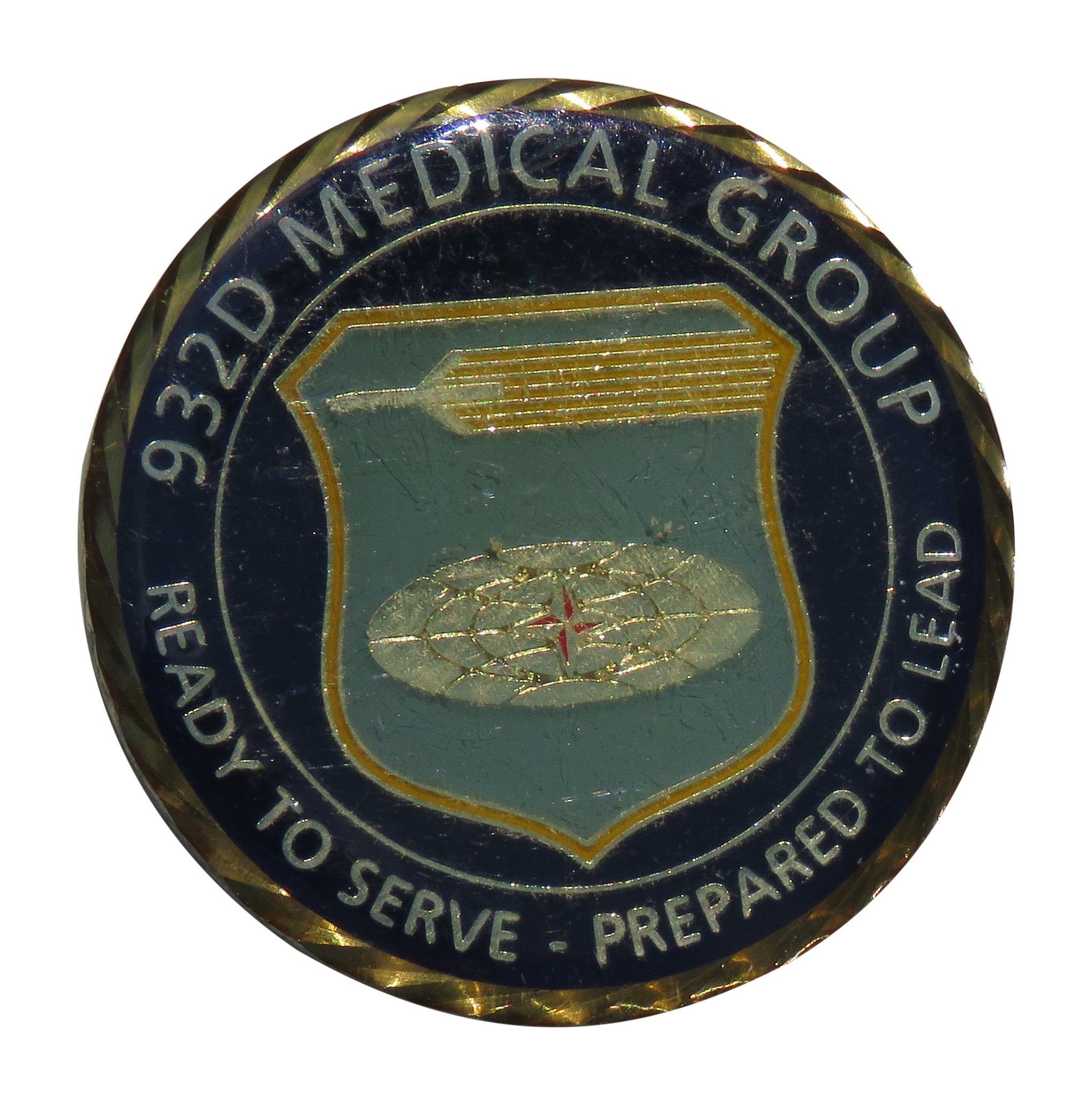 US Air Force Presented By Col James Patterson Commander Challenge Coin