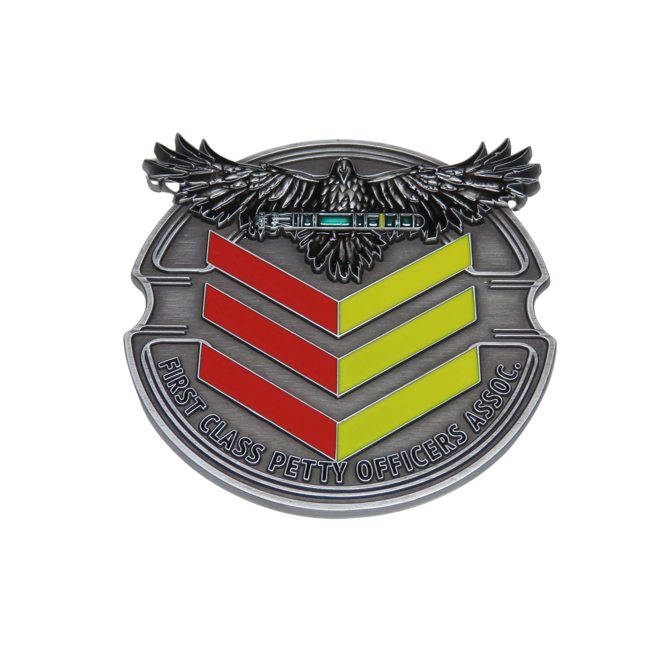 U.S. Navy First Class PO Assoc Forging our Fleet Challenge Coin