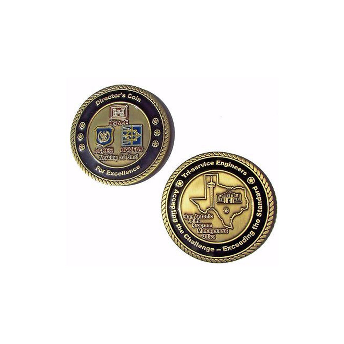US Armed Forces Director's Coin For Excellence Challenge Coin