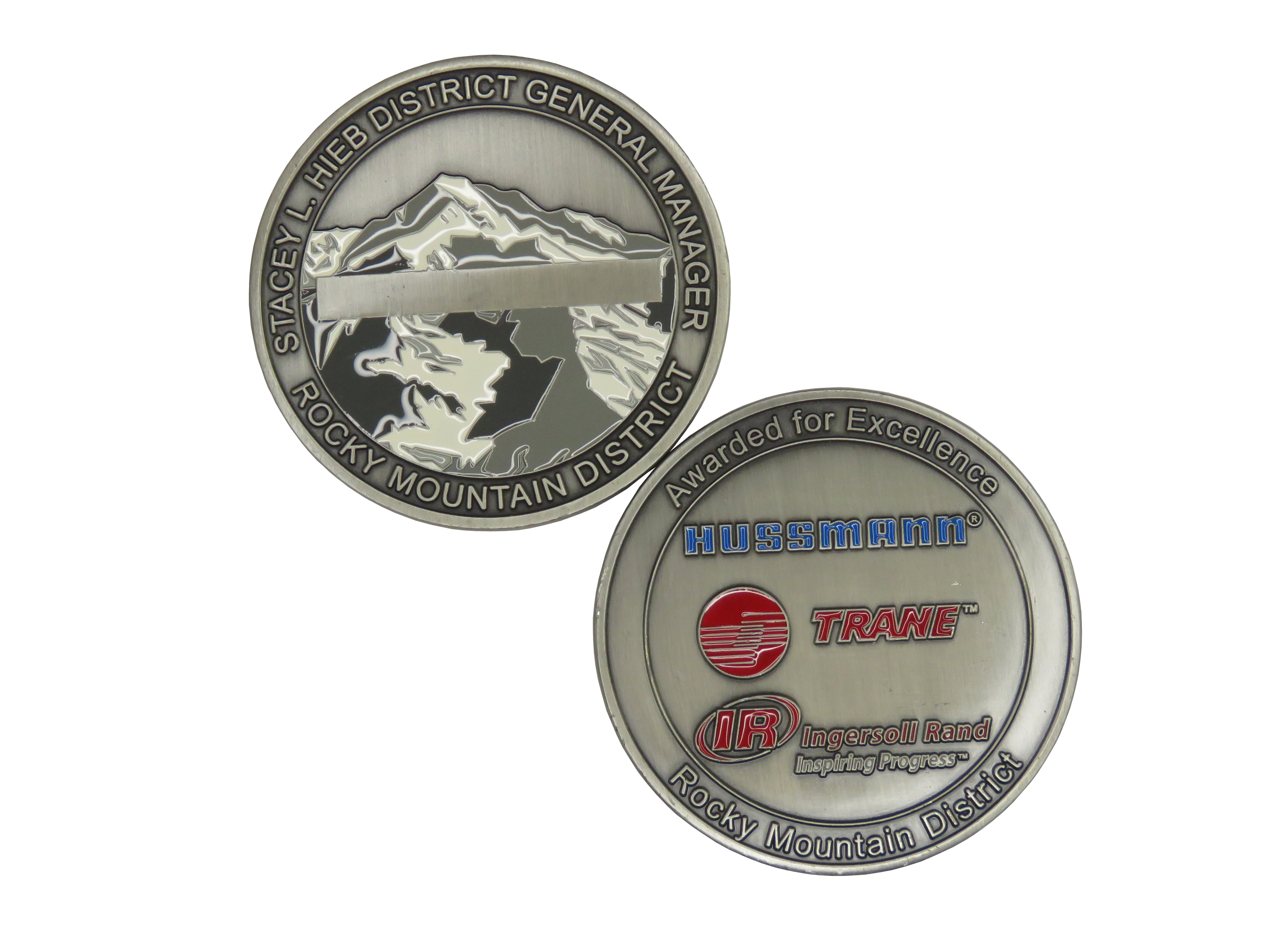 Hussman Rocky Mountain District Challenge  Coin