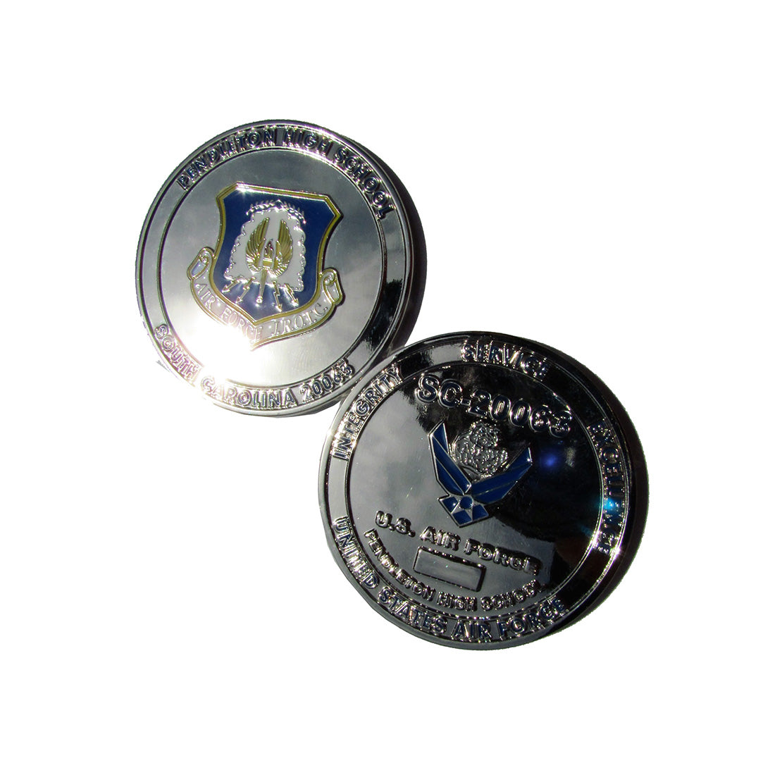 Pendleton High School SC-20063 USAF Challenge Coin