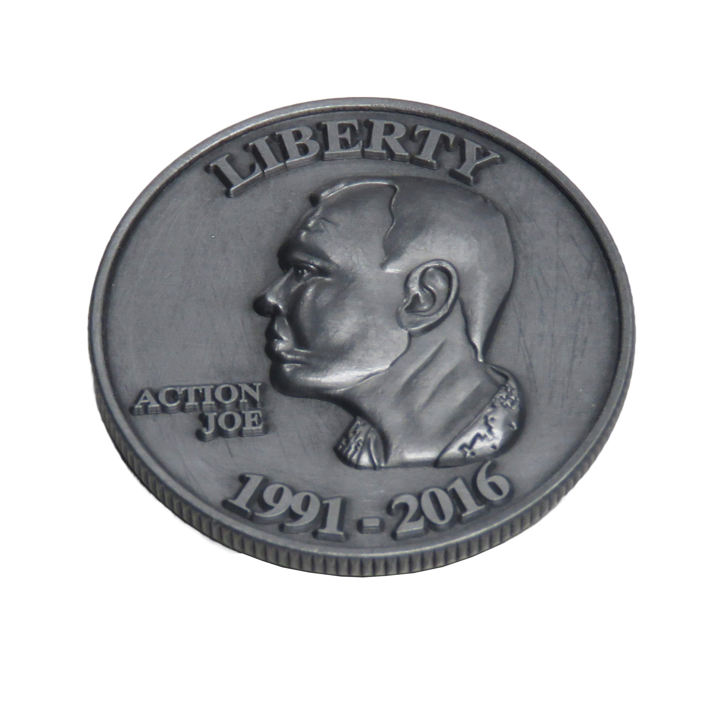 Action Joe Major James J. Lilley 1991-2016 Challenge Coin